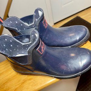 Joules Women's Wellibob Gloss Rain Boot Size 9